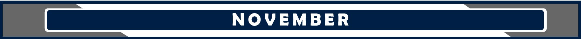 November Banner